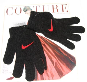 Nike Boy's Knitted Acrylic Mittens Gloves Sz 6/10 Yrs Old  #5  - Picture 1 of 1