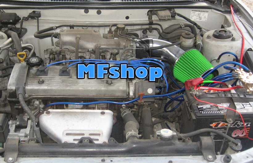 Verde para Toyota Celica 1990-1999 1,6 L 1,8 L 2,2 L GT GTS ST admisión de aire + filtro Foto 1 de 1