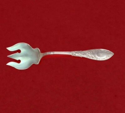 Tenedor de helado Arabesque by Whiting de plata esterlina estilo Chantilly personalizado  Foto 1 de 2