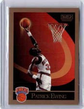 1990-91 SkyBox Patrick Ewing Basketball Card New York Knicks #187