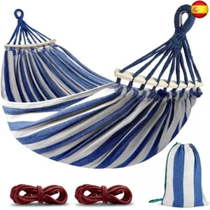 Hamacas Colgantes, Hamaca Jardin Exterior con Travesaño und Bolsa de - Imagen 1 de 7