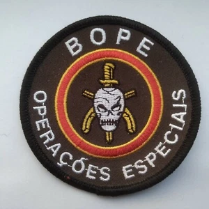 BRAZIL ANTI TERRORIST POLICE SPECIAL OPERATIONS BATTALION ARM PATCH. - Picture 1 of 5