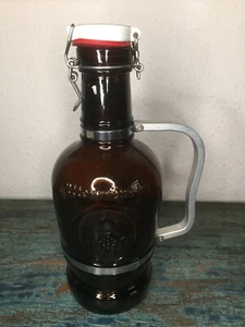 Altenmünster Brauer Bier 2 Liter leer Flasche mit Metallhenkel & Bügelverschluss - Bild 1 von 6