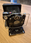 agfa ninon 9x6 plate camera  rare rietzschel transition model 1926