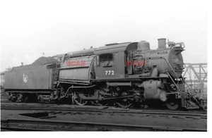 25AA209 RP CENTRAL RAILROAD OF NEW JERSEY 4-6-0 CAMELBACK LOCO #772 - Picture 1 of 1