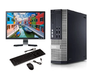 FCS DELL CORE i5 4to PAQUETE DE COMPUTADORAS DE ESCRITORIO SFF PC WIN 10, 8 GB RAM, 120 GB SSD - Imagen 1 de 6