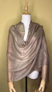 100% Pure Certified Cashmere Pashmina Shawl - Handwoven Himalayan Luxury Wrap - Picture 1 of 10