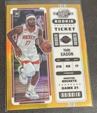 2022-23 Contenders Optic Gold Rookie Ticket /10 Tari Eason No. 10