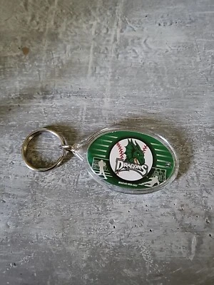 Chaveiro de beisebol Dayton Dragons 2002 lembrança dragão verde WinCraft - Imagem 1 de 3