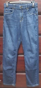 NWOT Gymboree Boys Size 12 Blue Jeans Ribbed Waist, snap button adjustable waist - Picture 1 of 5