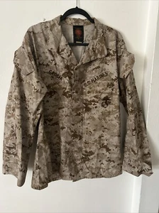 Camicia US Marine Desert Marpat Medium Reg MCCUU uniforme USMC combattimento mimetica - Foto 1 di 6