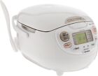 Zojirushi NS-ZCC10 5-1/2-Cup Neuro Fuzzy Rice Cooker and Warmer,Premium White