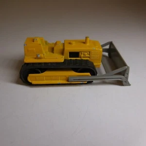 N9028 Construction vehicle miniature bulldozer public works Majorette metal - Picture 1 of 11