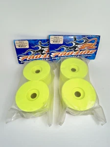 Pro-Line 23mm HD Standard Offset Wheels (4) Yellow Velocity Maxx MT 2684-02 RC - Picture 1 of 7