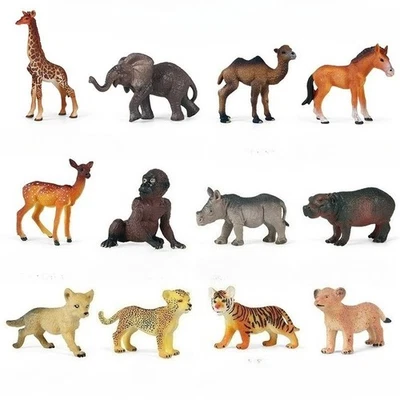 150 Styles Animal Toy PVC Action Figure Kids Toys Party Children Gifts - Image 1 of 4
