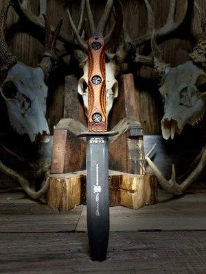 LUCAS CARROLL'S CUSTOM SCALES KA-BAR: EK-44 — EK Commando Knife Model 4 & 5 Dymalux Handles