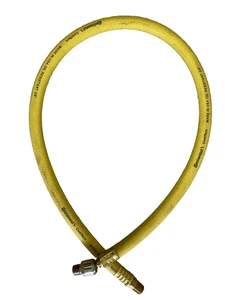3/8''x3' Oil Resistant Rubber Air Hose Yellow - Picture 1 of 1