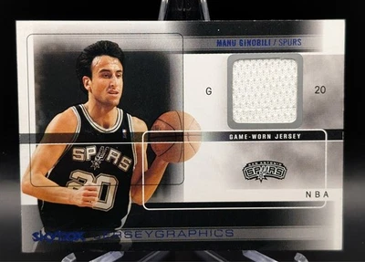 Gráficos de Jersey Manu Ginobli 2004-05 Skybox - Imagem 1 de 4