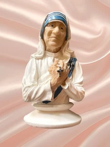 Mother Teresa Of Calcutta Madre Resin Statue Figure Smiling - Picture 1 of 4