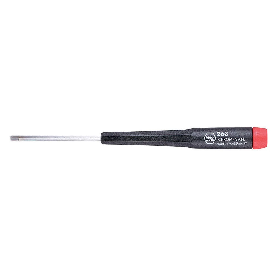WIHA TOOLS 26340 Precision Hex Screwdriver, 4 mm PK 10 - Image 1 of 1
