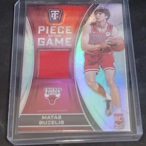 2024-25 Totally Certified Matas Buzelis RC Piece of the Game Patch #POG-MTB... - Picture 1 of 2