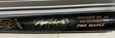 Benny Agbayani Signed Game Used Baseball Bat LOA Colorado Rockies "Big Kahuna" - Image 1 of 4