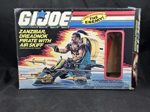 1987 Air Skiff & Zanzibar MIB komplett mit Box versiegelt Figur Tasche GI Joe Fahrzeug - Bild 1 von 10