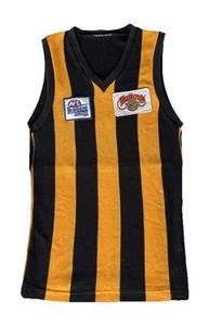 Brisbane Juniors Vintage AFL Guernsey Small 39cms Pit To Pit Football Sports Top - Foto 1 di 8
