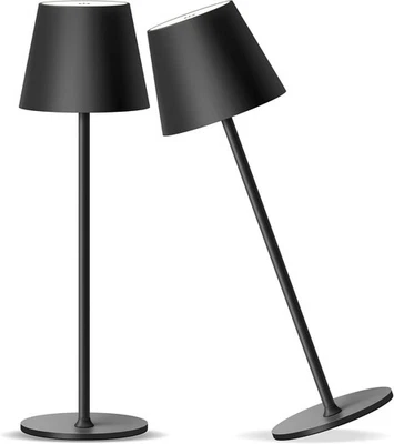 KDG Pack 2 Lámparas de Mesa Inalámbricas,Lámpara de Escritorio LED Portátil, Batería 4000mAh Foto 1 de 4