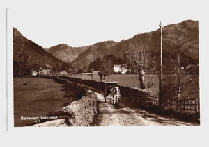 Cumbria. Rosthwaite, Borrowdale. R/P de Mayson. Transporte tirado por caballos. - Imagen 1 de 1