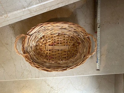 Geflochtener Korb Oval - Bild 1 von 2