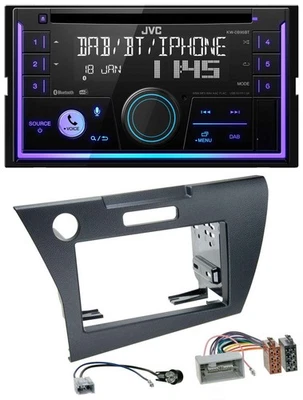 JVC MP3 USB 2DIN DAB Bluetooth CD Autoradio für Honda CR-Z (ab 2010) - Bild 1 von 4