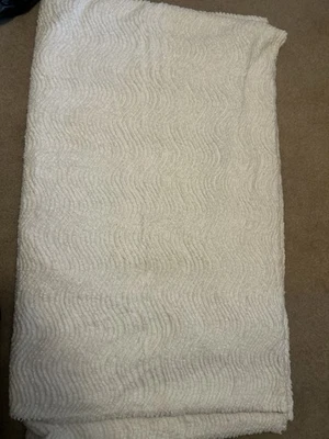 Lauren Ralph Lauren Cobertor Algodón Talla King Blanco Usado Foto 1 de 3