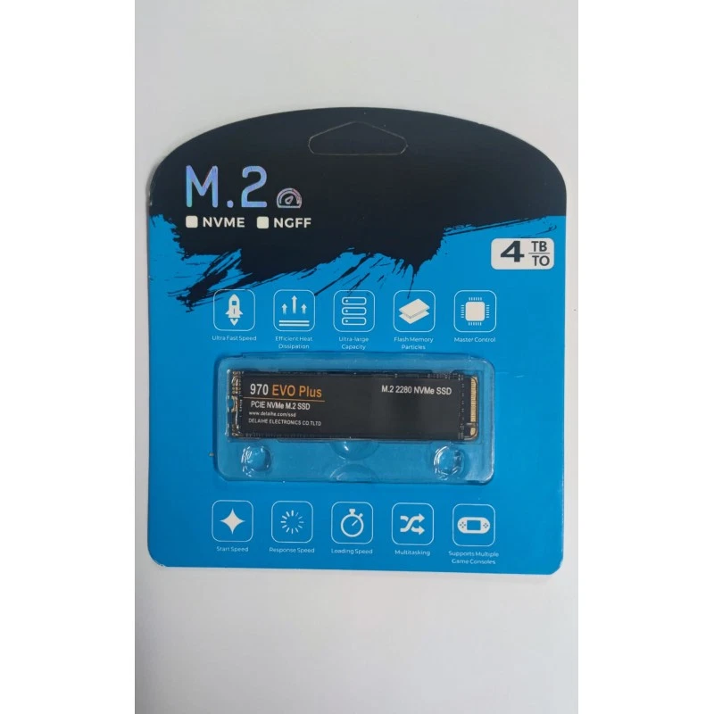 SSD 4TB  970 EVO PLUS  NVMe M.2 NUOVO IMBALLATO  - Immagine 1 di 1