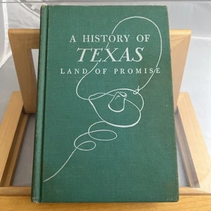 A History of Texas Land of Promise Hardcover Book 1949 J.L. Clark Vintage - Picture 1 of 5