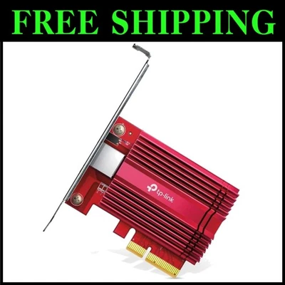 High-Speed 10 Gigabit Ethernet Adapter - PCIe Network Card - Image 1 of 4