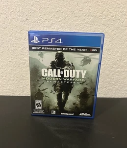 Call of Duty: Modern Warfare Remastered (PlayStation 4, PS4) CIB Se envía al día siguiente - Imagen 1 de 3