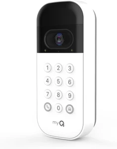 Smart Garage Door Keypad with Camera Wide Angle Video PIN Code Entry Smartphone - Picture 1 of 12