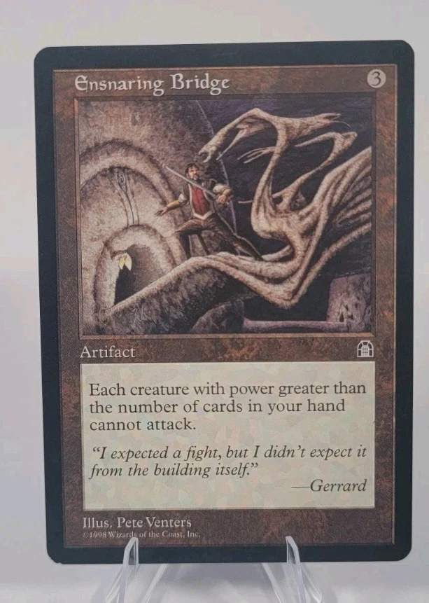 Ensnaring Bridge Stronghold Regular Mtg Magic - Image 1 of 3