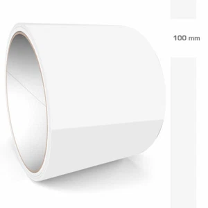 Zierstreifen 100mm 10 Meter Weiß Glänzend RAL 9003 Glanz Auto Boot Motorrad WoMo - Bild 1 von 5