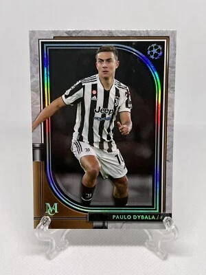 2021-22 Topps Museum UEFA Champions League JUVENTUS Dybala  Card #15 ARGENTINA - Image 1 of 4