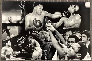 Joe Frazier Signed Photo 20x30 LE 100 Boxing Vs Muhammad Ali Autograph PSA/DNA - Picture 1 of 8