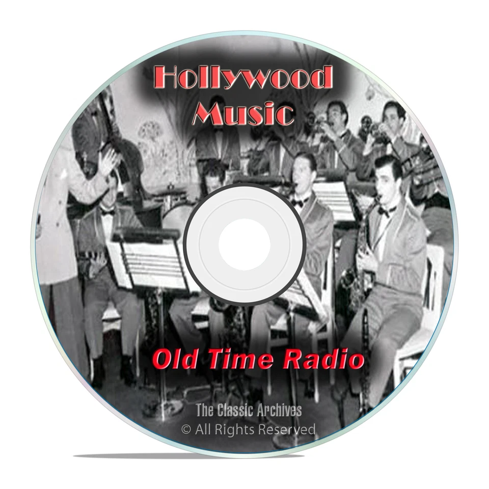 764 Classic Hollywood Music Old Time Radio Shows, Variety, Country OTR DVD G39