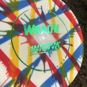 Innova Star Wraith GORGEOUS I-Dye 174g Tie-Dye Disc Golf Driver Splatter BOMBER! - Picture 1 of 24