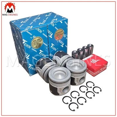 JUEGO DE PISTONES Y ANILLOS HYUNDAI D4CB TCi PARA GRAND STAREX PORTER II 16V 2.5 LTR DIÉSEL Foto 1 de 4