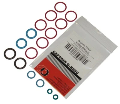 CAPTAIN O-RING LLC Crosman Benjamin AS392T .22 Air Rifle 2x COLOR ORing Seal Kit by Captain O-Ring