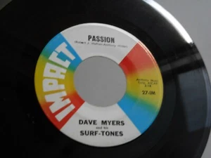 Z10 IMPACT 27-IM GARAGE SURF ROCK DAVE MYERS & HIS SURF-TONES PASSION CHURCH - Picture 1 of 8
