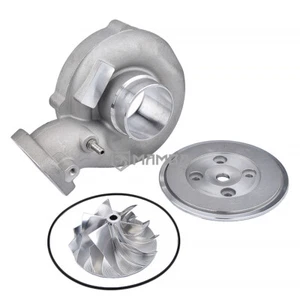 For SUBARU STI IHI RHF55 VF52 18G 68mm Upgrade Turbo Cover & Wheel + Seal Plate - Picture 1 of 7