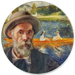 Moneda de plata Masters of Art Auguste Renoie 2024 $10 2 oz Islas Cook CIT - Imagen 1 de 3