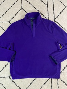 purple polo jacket